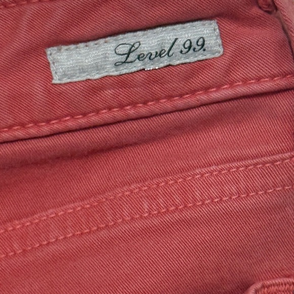 Level 99 Skinny Jeans (color is Guava) - Picture 5 of 10